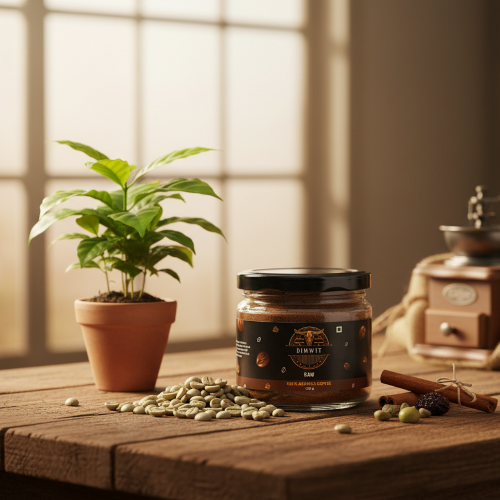 Dimwit Raw Coffee 100g