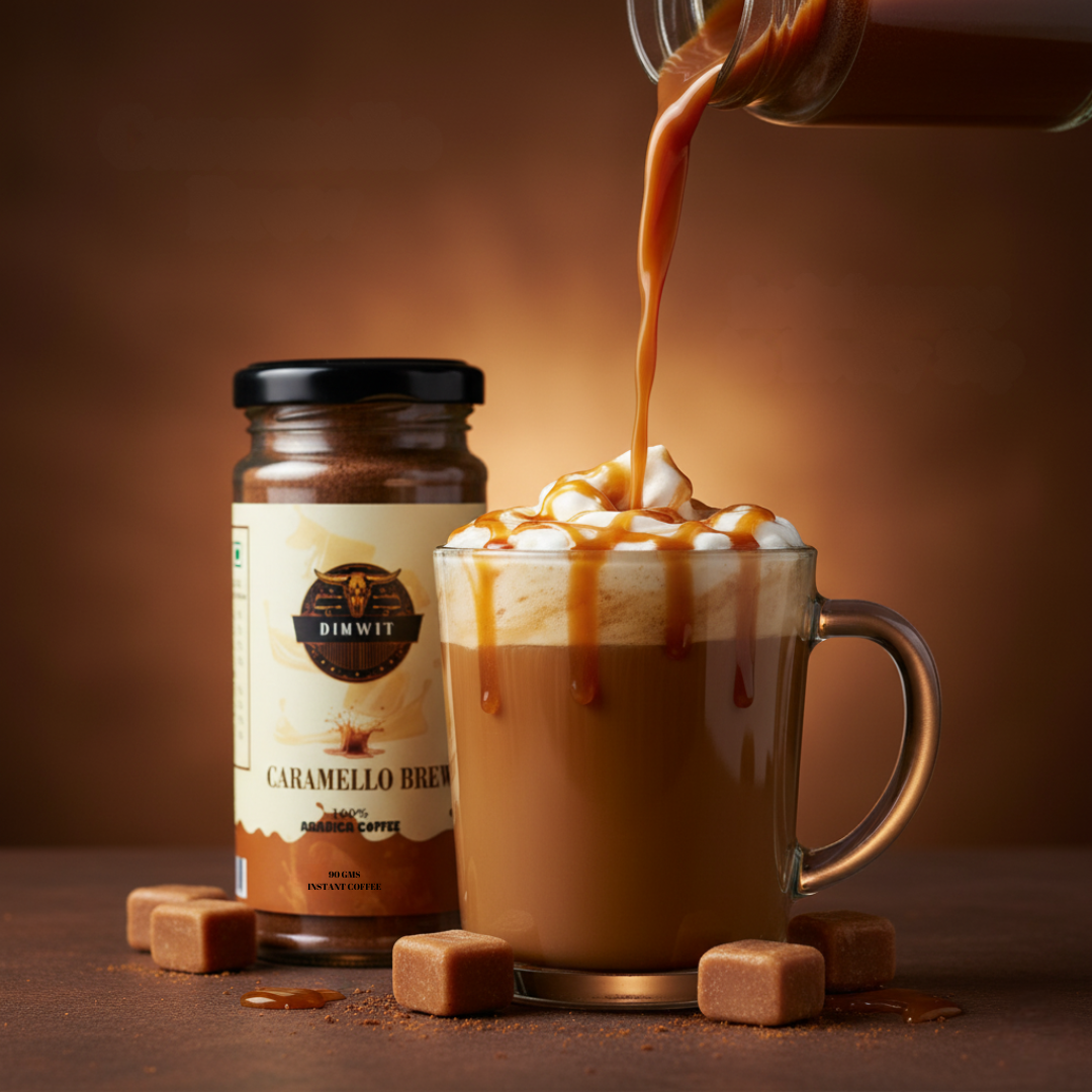 Caramello Brew Instant Coffee 90G